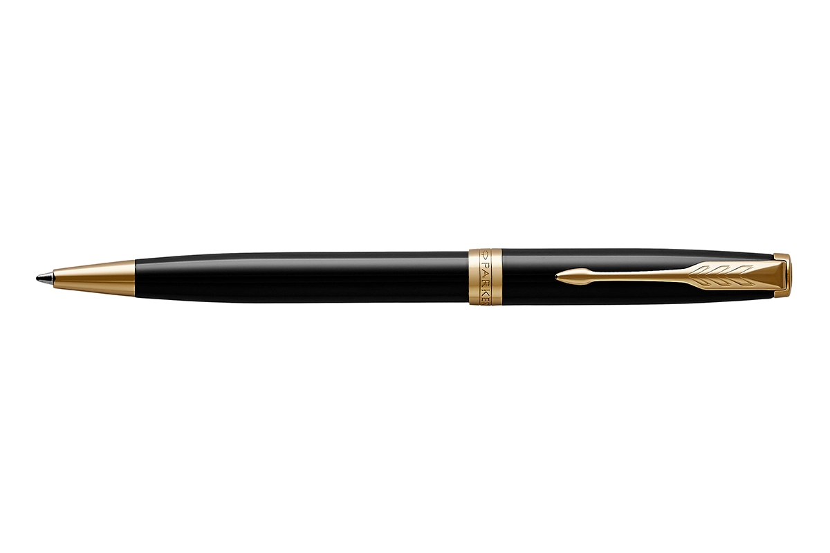 Buy your Parker Sonnet Black Lacquer GT Ballpoint at Pengraveren.nl