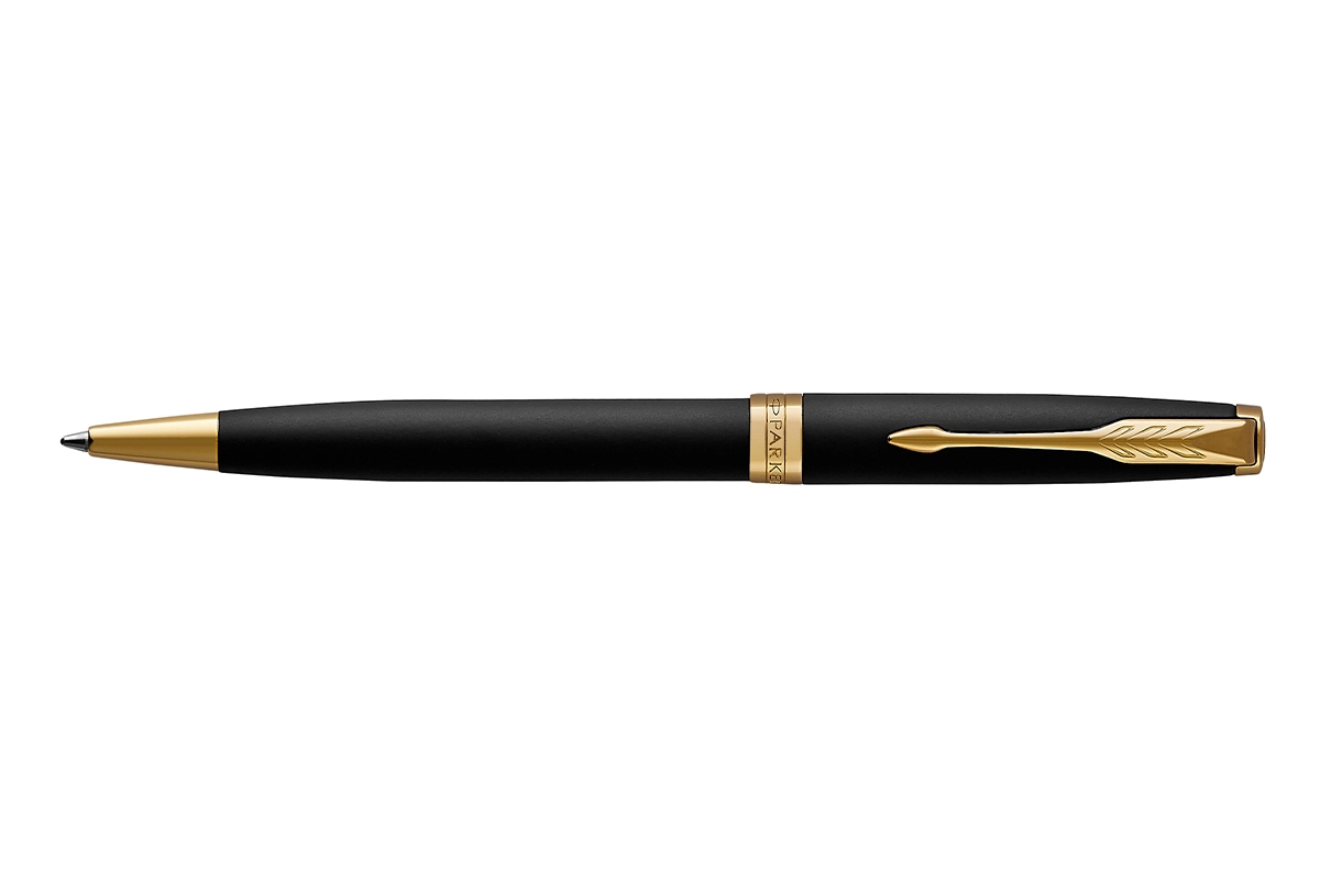 Een Parker Sonnet Matte Black GT Balpen koop je bij Pengraveren.nl