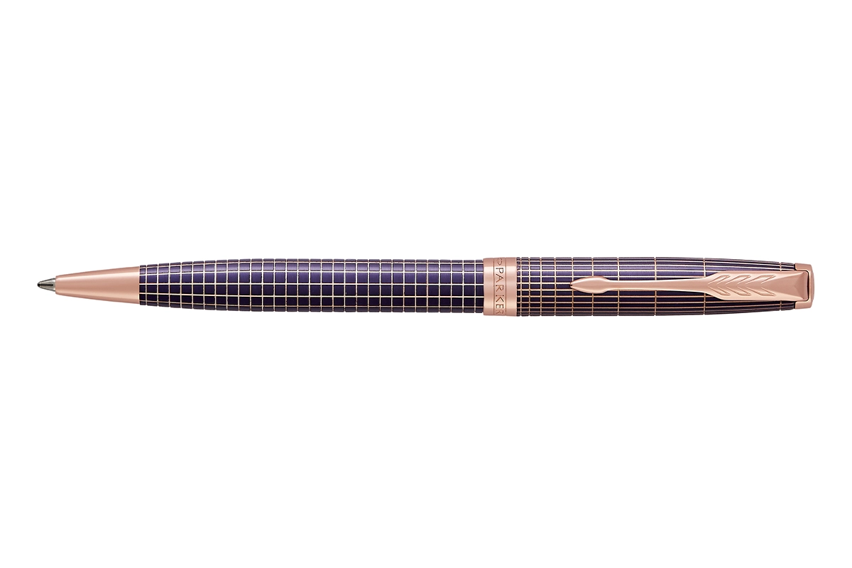 Buy your Parker Sonnet Chiselled Purple Ballpoint at Pengraveren.nl