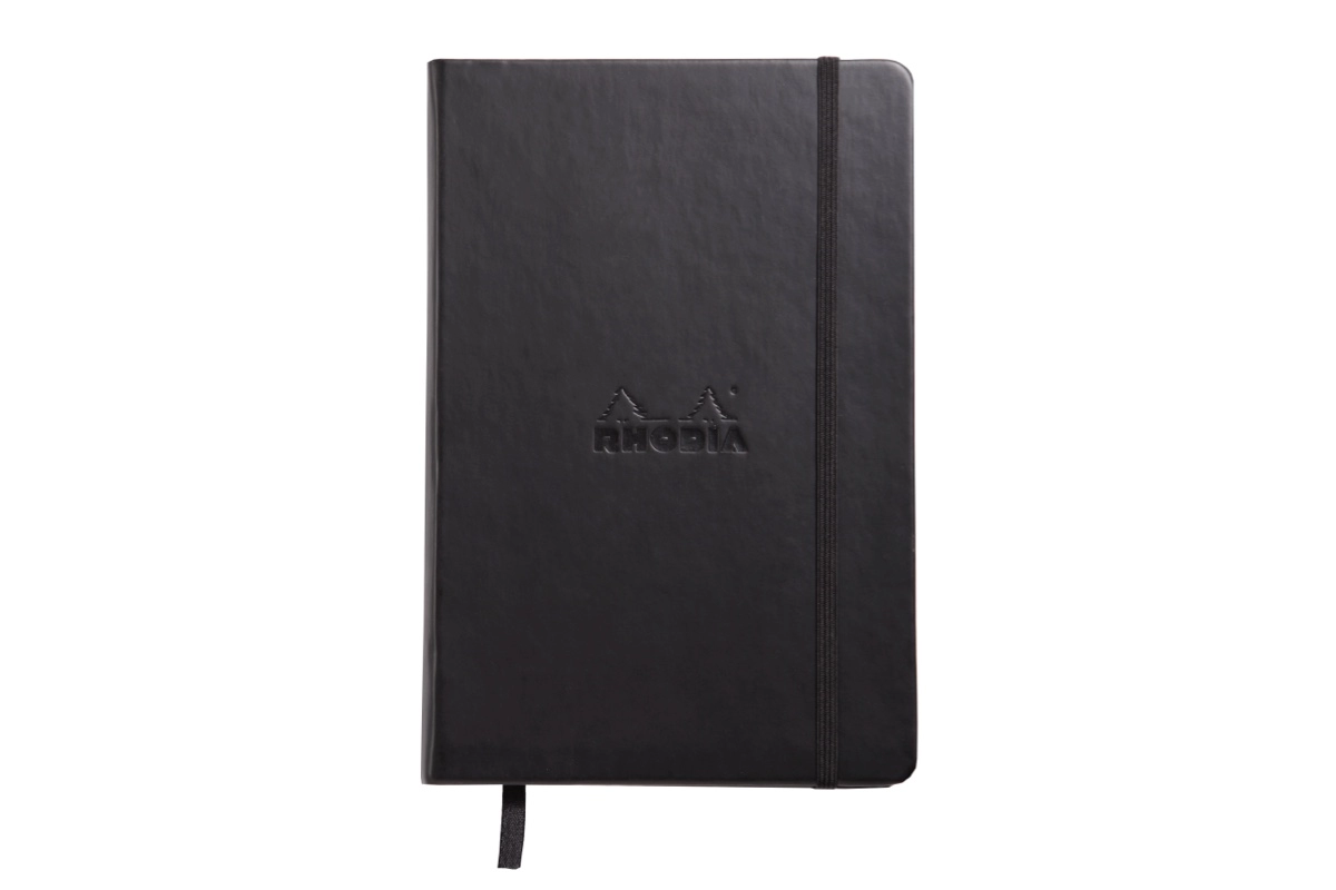 Een Rhodia Webnotebook A5 - Zwart - Dotted koop je bij P.W. Akkerman Amsterdam