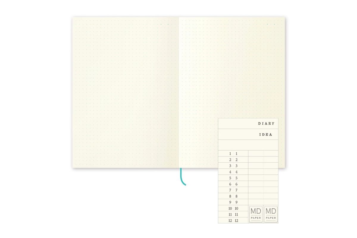 Een Midori - MD Notebook Journal A5 Dot Grid koop je bij P.W. Akkerman Amsterdam