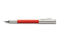 Een Graf von Faber-Castell Guilloche India Red Vulpen koop je bij Pengraveren.nl