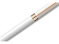 Een Caran d'Ache Léman Slim White Rose Gold Vulpotlood koop je bij Pengraveren.nl