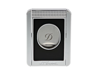 Een S.T. Dupont Cigar Cutter Stand Black and Chrome koop je bij P.W. Akkerman Amsterdam