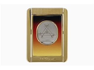 Een S.T. Dupont Cigar Cutter Stand Montecristo &#39;le Crepuscule&#39; koop je bij P.W. Akkerman Amsterdam