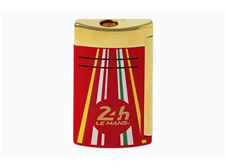 Een S.T. Dupont x 24H Le Mans MaxiJet Red/Gold Aansteker koop je bij P.W. Akkerman Amsterdam