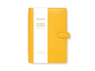 Een Filofax Personal Finsbury Mustard Organiser koop je bij P.W. Akkerman Amsterdam