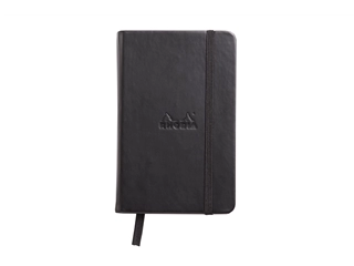 Een Rhodia Webnotebook A6 - Zwart - Gelinieerd koop je bij P.W. Akkerman Amsterdam