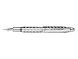 Buy your Montblanc Meisterstück Geometry Solitaire Le Grand Platinum Fountain Pen at P.W. Akkerman Amsterdam