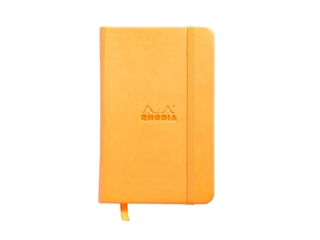 Een Rhodia Webnotebook A6 - Oranje - Dotted koop je bij P.W. Akkerman Amsterdam