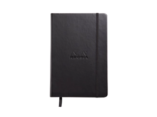 Een Rhodia Webnotebook A5 - Zwart - Blanco koop je bij P.W. Akkerman Amsterdam