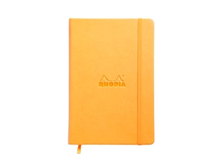 Een Rhodia Webnotebook A5 - Oranje - Dotted koop je bij P.W. Akkerman Amsterdam