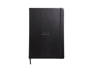 Een Rhodia Webnotebook A4 - Zwart - Dotted koop je bij P.W. Akkerman Amsterdam