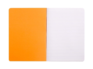 Een Rhodia Schrift A4 - Oranje - Gelinieerd koop je bij P.W. Akkerman Amsterdam