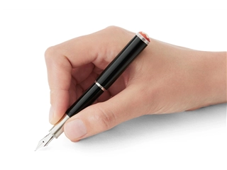 Buy your Montblanc Heritage Rouge et Noir Baby Black Fountain Pen at P.W. Akkerman Amsterdam