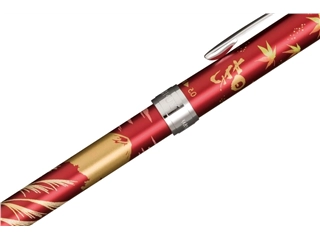 Een Sailor Yuubi Maki-E Mt. Fuji &#39;Red&#39; Multifunction Pen koop je bij P.W. Akkerman Amsterdam