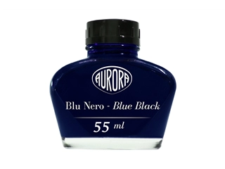 Een Aurora Special Edition Inktpot Blu Nero (blau schwarz) koop je bij P.W. Akkerman Amsterdam