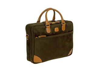 Buy your BRIC&#39;S Life Briefcase Olive at P.W. Akkerman Amsterdam