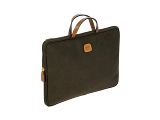 Buy your BRIC&#39;S Life PC Holder 15 inch Olive at P.W. Akkerman Amsterdam