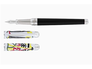 Buy your S.T. Dupont Line D Medium &#39;Picasso&#39; Multifunction Pen (Fountain Pen &amp; Rollerball) at P.W. Akkerman Amsterdam