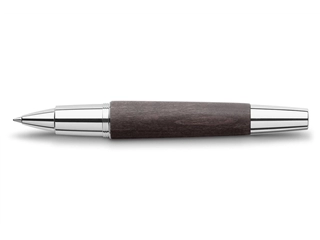 Een Faber-Castell E-motion Pear Wood Zwart Rollerbal koop je bij P.W. Akkerman Amsterdam