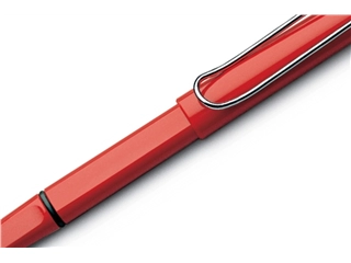 Een LAMY Safari Red Rollerball koop je bij P.W. Akkerman Amsterdam