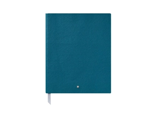 Een Montblanc Fine Stationery Lined Sketchbook #149 Petrol Blue koop je bij P.W. Akkerman Amsterdam