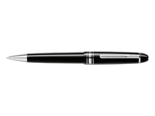 Een Montblanc Meisterstück Midsize Platinum Balpen koop je bij P.W. Akkerman Amsterdam