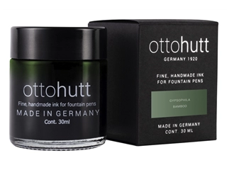 Een Otto Hutt Inktpot 30ml Gypsophila - Bamboo koop je bij P.W. Akkerman Amsterdam