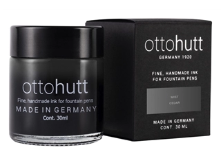 Een Otto Hutt Inktpot 30ml Mist - Cedar koop je bij P.W. Akkerman Amsterdam