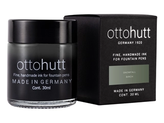 Een Otto Hutt Inktpot 30ml Snowfall - Birch koop je bij P.W. Akkerman Amsterdam