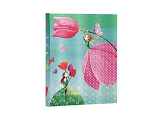 Een Paperblanks Hardcover &#39;Joyous Springtime&#39; Dot-Grid Planner Ultra Dotted koop je bij P.W. Akkerman Amsterdam