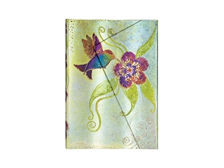 Een Paperblanks Hardcover Journal &#39;Hummingbird&#39; - Midi, Lined koop je bij P.W. Akkerman Amsterdam