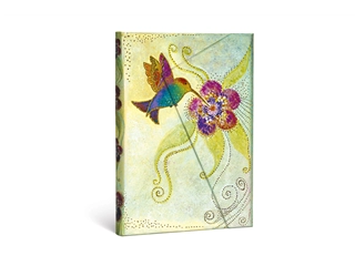 Een Paperblanks Hardcover Journal &#39;Hummingbird&#39; - Midi, Lined koop je bij P.W. Akkerman Amsterdam