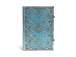 Een Paperblanks Hardcover Journal &#39;Maya Blue&#39; - Grande, Unlined koop je bij P.W. Akkerman Amsterdam