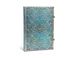 Een Paperblanks Hardcover Journal &#39;Maya Blue&#39; - Grande, Unlined koop je bij P.W. Akkerman Amsterdam