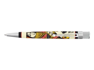 Een Retro 51 Tornado Queen of Spades Rollerball koop je bij P.W. Akkerman Amsterdam