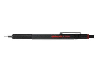 Een Rotring 600 0.5mm Black Druckbleistift koop je bij P.W. Akkerman Amsterdam