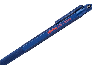 Een Rotring 600 0.5mm Blauw Vulpotlood koop je bij P.W. Akkerman Amsterdam