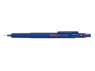 Een Rotring 600 0.7mm Blauw Vulpotlood koop je bij P.W. Akkerman Amsterdam