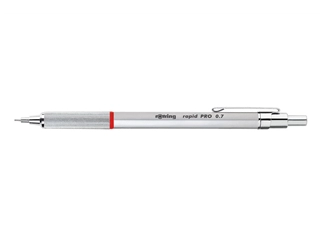 Een Rotring Rapid Pro Silver Druckbleistift koop je bij P.W. Akkerman Amsterdam