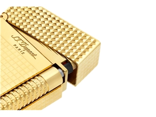 Buy your S.T. Dupont Le Grand Diamond Head Yellow Gold Lighter at P.W. Akkerman Amsterdam