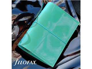 Een Filofax Personal/B6 Organizer Lak Turquoise koop je bij P.W. Akkerman Amsterdam