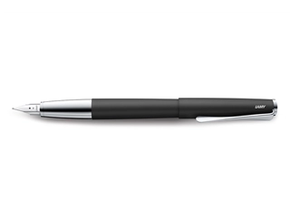 Een LAMY Studio Black Vulpen koop je bij P.W. Akkerman Amsterdam