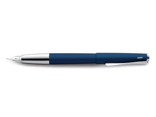 Een LAMY Studio Imperial Blue Vulpen koop je bij P.W. Akkerman Amsterdam