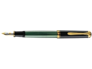 Buy your Pelikan M400 Black/Green Fountain Pen at P.W. Akkerman Amsterdam