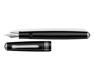 Buy your Tibaldi N.60 Rich Black Resin Fountain Pen at P.W. Akkerman Amsterdam