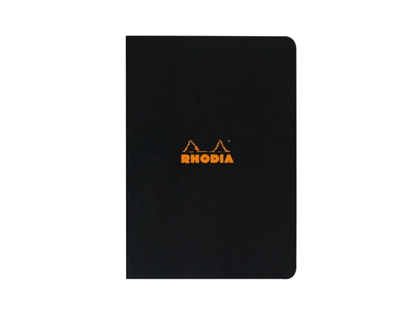 Een Rhodia Schrift A4 - Zwart - Gelinieerd koop je bij P.W. Akkerman Amsterdam