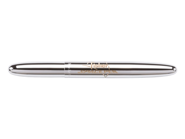 Een Fisher Bullet Space Pen - Chrome met Logo koop je bij P.W. Akkerman Amsterdam