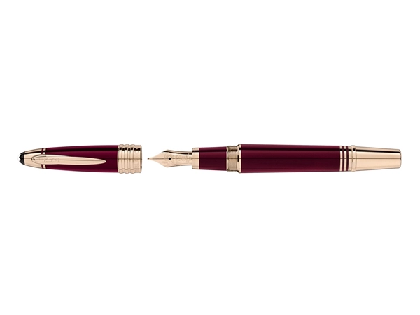 Een Montblanc Great Characters John F. Kennedy Burgundy Vulpen koop je bij Pengraveren.nl